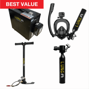 T-500 + Hand Pump + Turbocharger + Sub-Mask